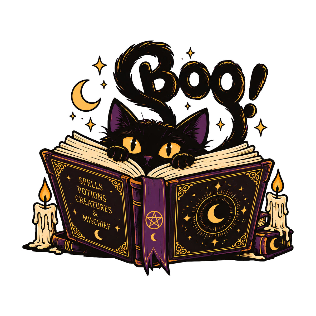 Boo Spellbook Cat product image 3