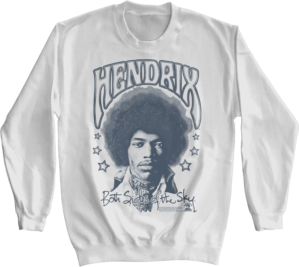 Both Sides of the Sky Jimi Hendrix Sweatshirt product image 1