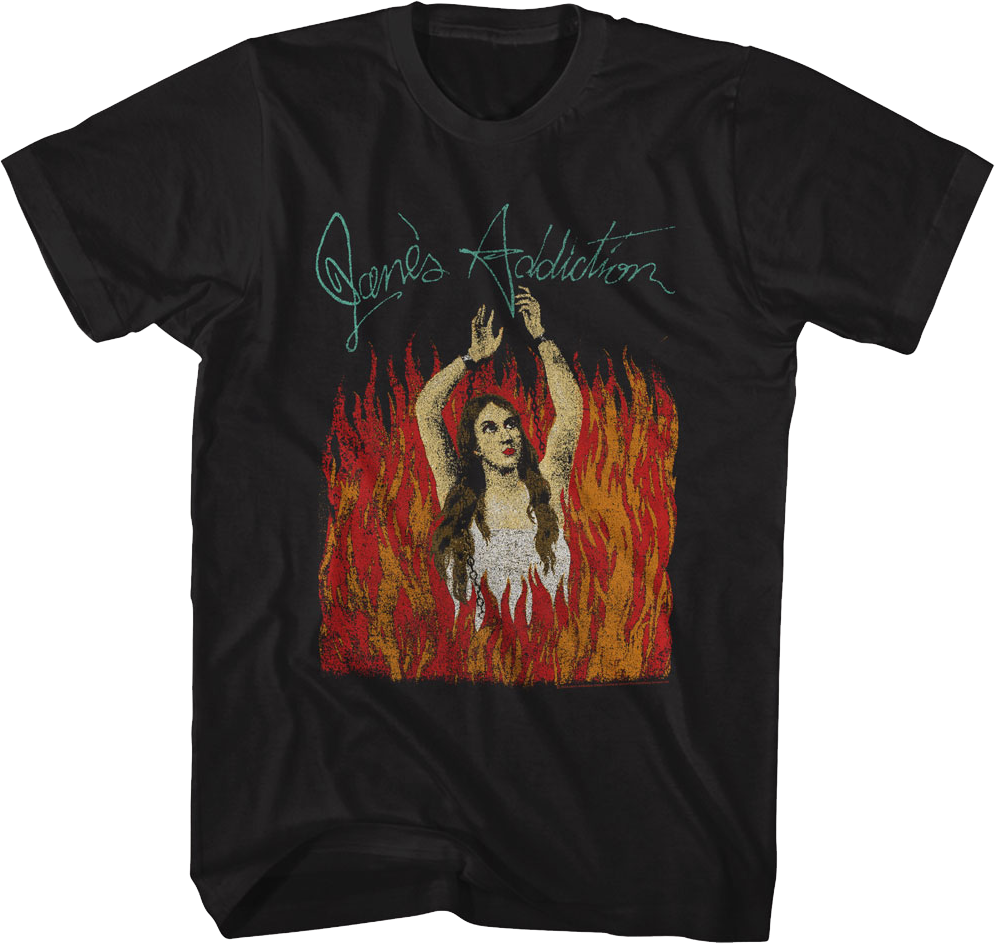 Burning Girl Jane's Addiction T-Shirt product image 1
