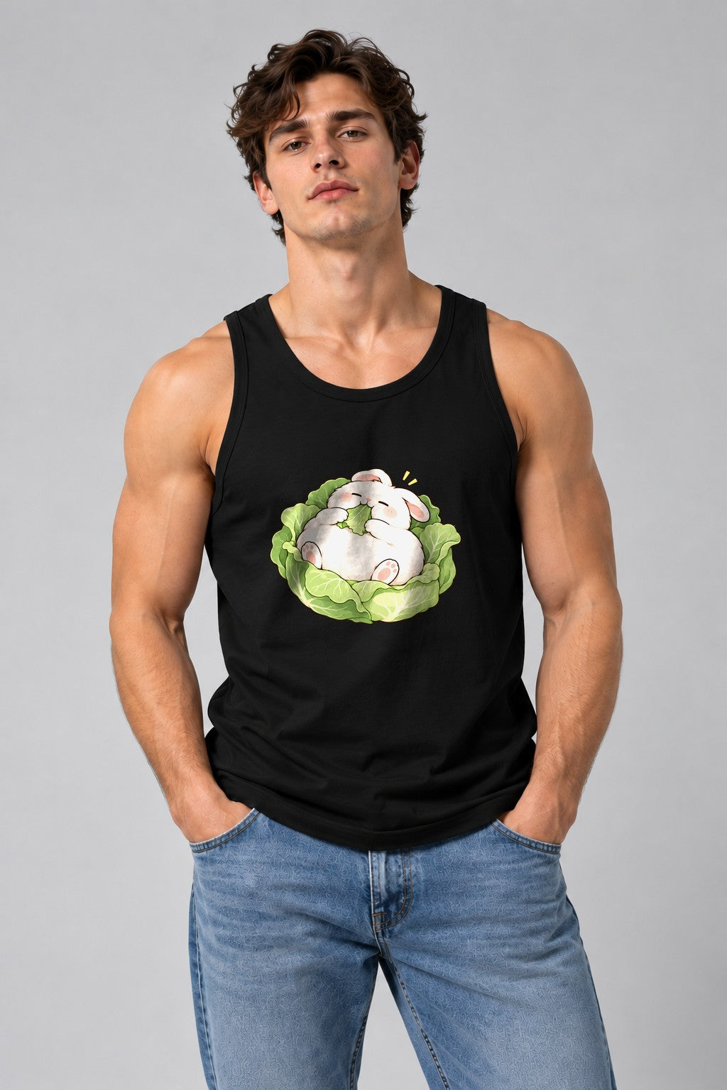 Cabbage Bunny Nap