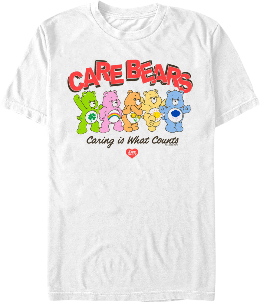 Caring Is What Counts Care Bears T-Shirt product image 1