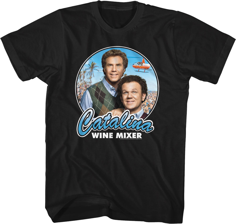 Catalina Wine Mixer Photo Step Brothers T-Shirt product image 1