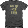 Charcoal Heather Ladies Think I'm Fly Land Before Time product image 1