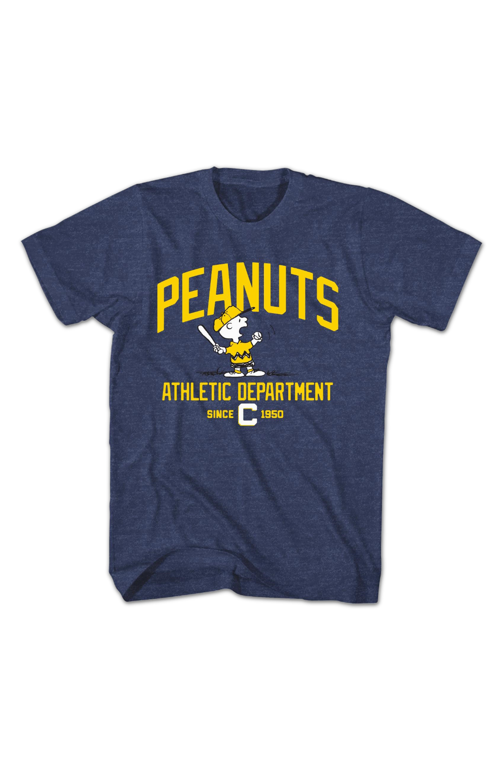 Charlie Brown Peanuts Athletic Department Since 1950 T-Shirt product image 2