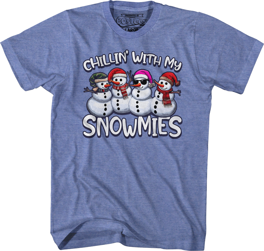 Chillin' With My Snowmies T-Shirt product image 4