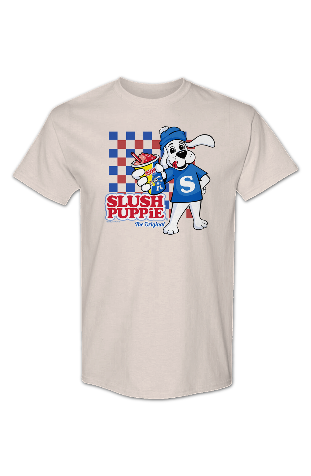 Chilly Dog Checkerboard Slush Puppie T-Shirt product image 2