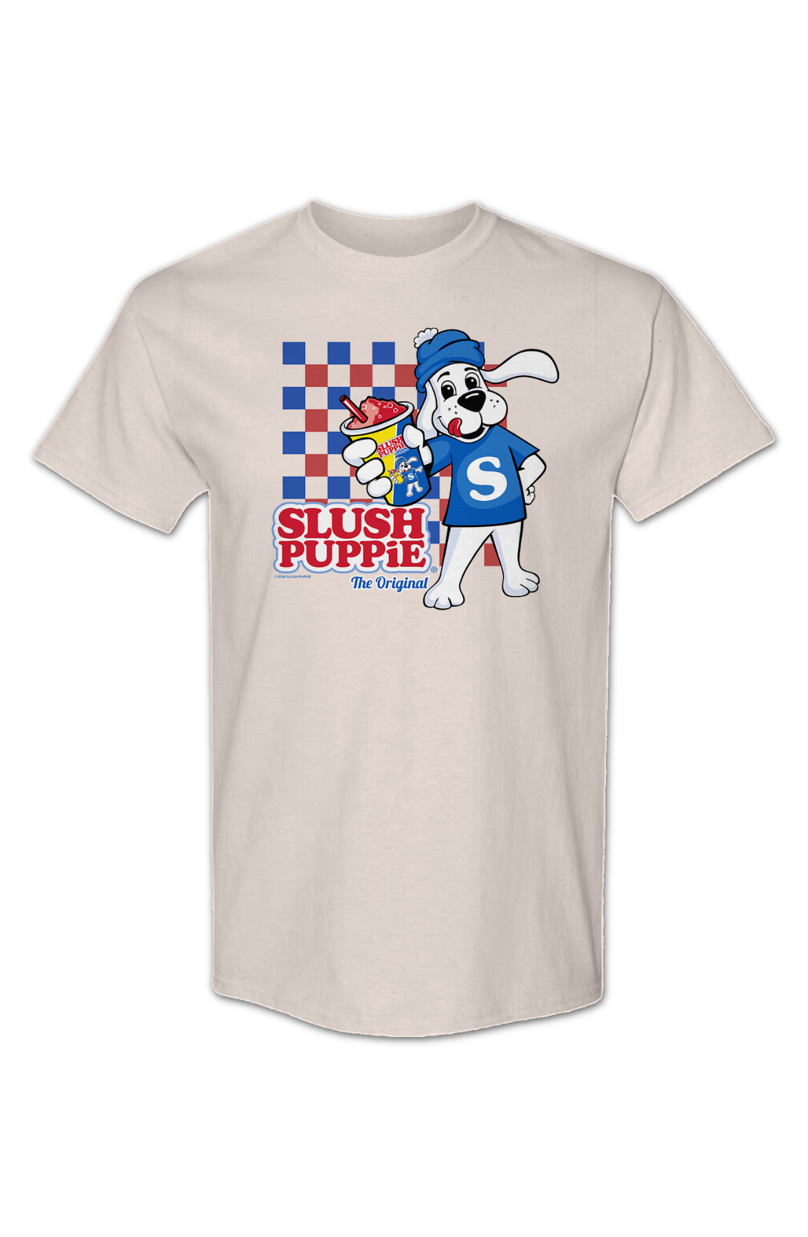 Chilly Dog Checkerboard Slush Puppie T-Shirt product image 2