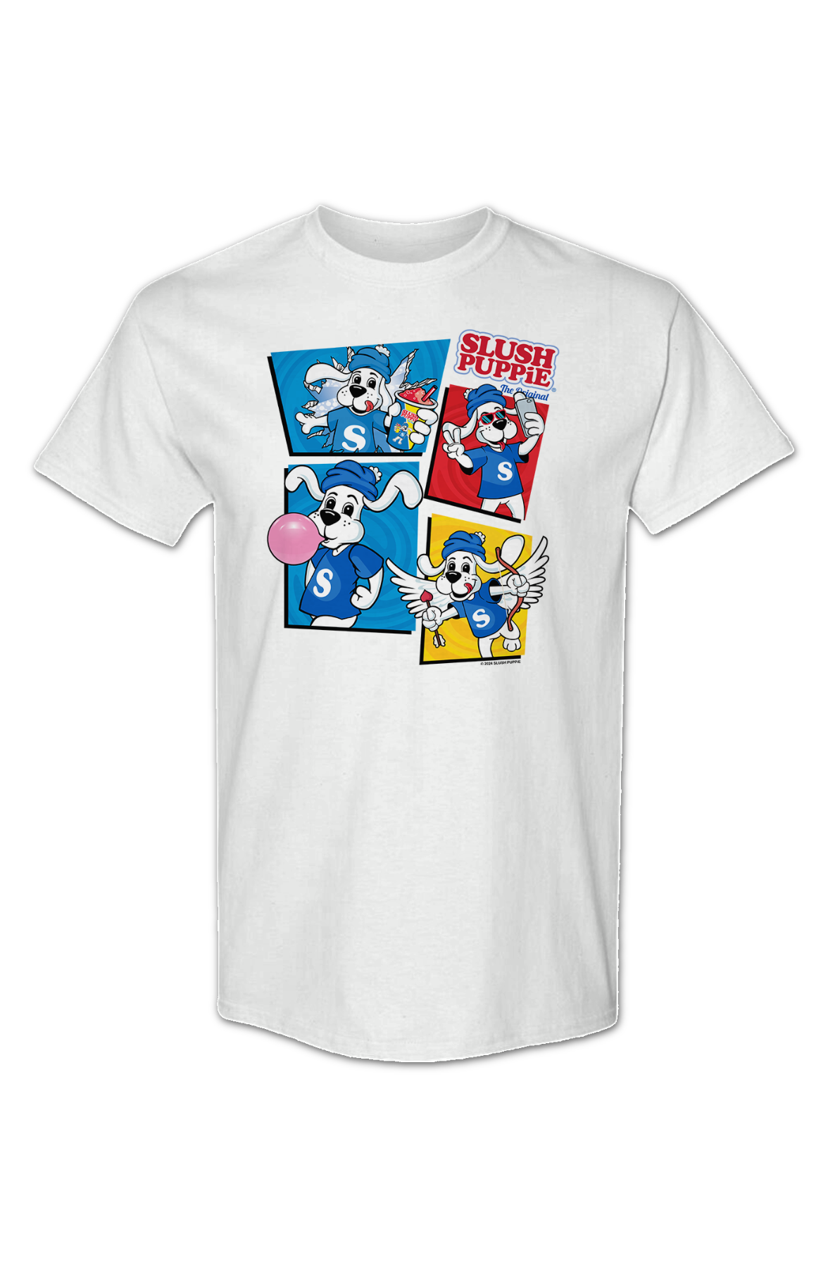 Chilly Dog Collage Slush Puppie T-Shirt product image 2