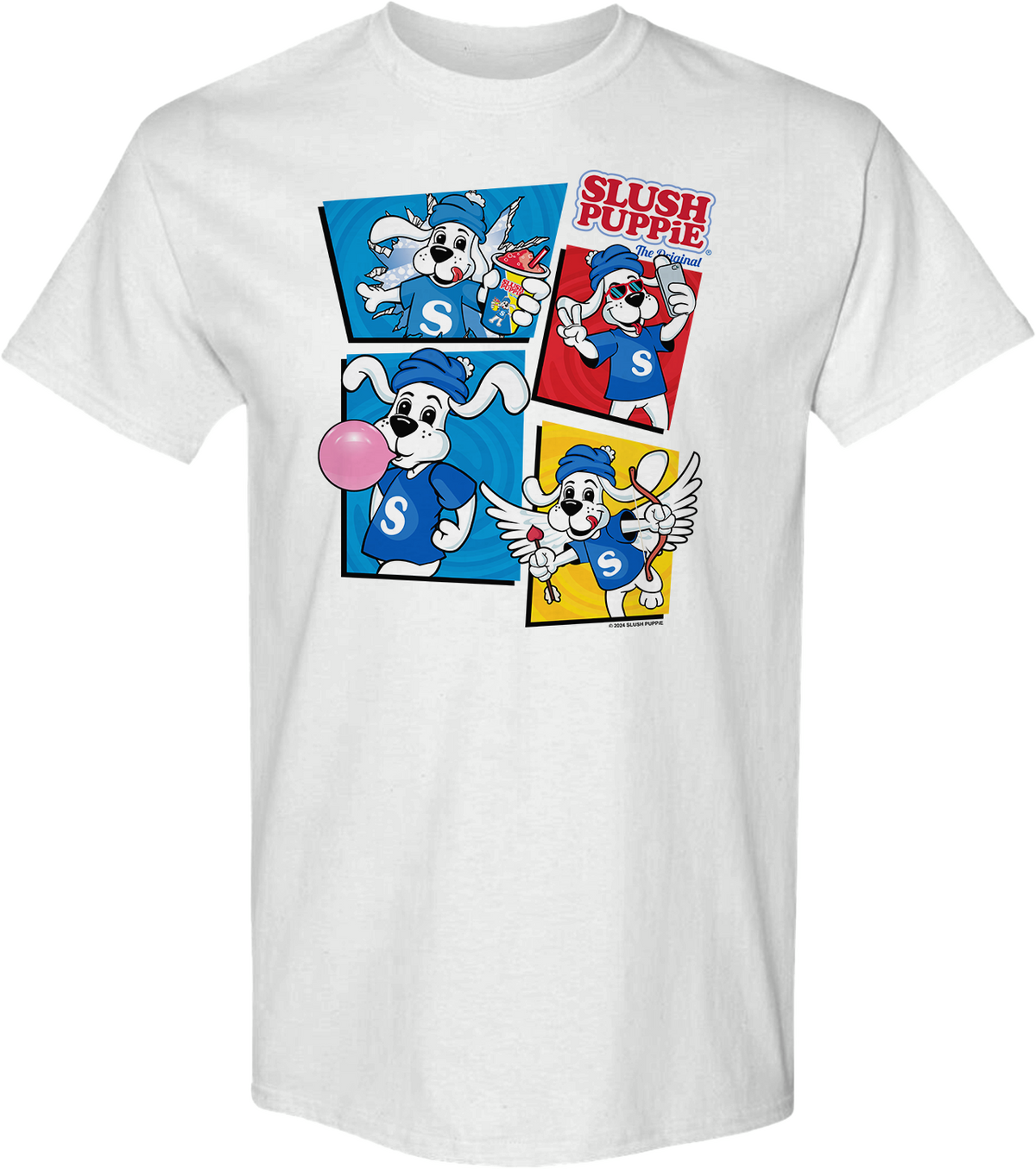 Chilly Dog Collage Slush Puppie T-Shirt product image 1