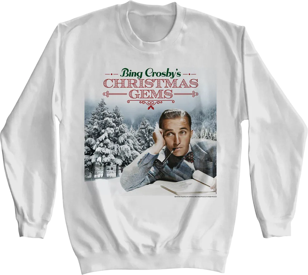 Christmas Gems Bing Crosby Sweatshirt product image 1