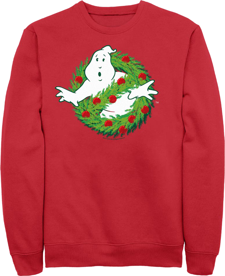 Christmas Logo Ghostbusters Sweatshirt product image 1