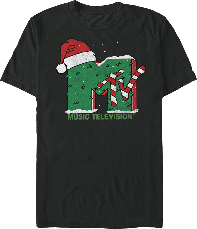 Christmas Logo MTV T-Shirt product image 1