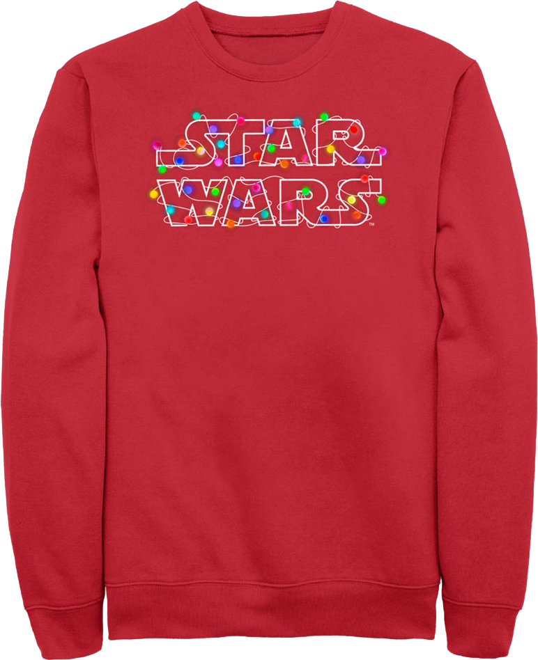 Christmas Logo Star Wars Sweatshirt product image 1
