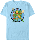 Christmas Pizza Teenage Mutant Ninja Turtles T-Shirt product image 1