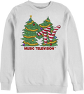 White Christmas Tree Logo MTV Sweatshirt product image 1