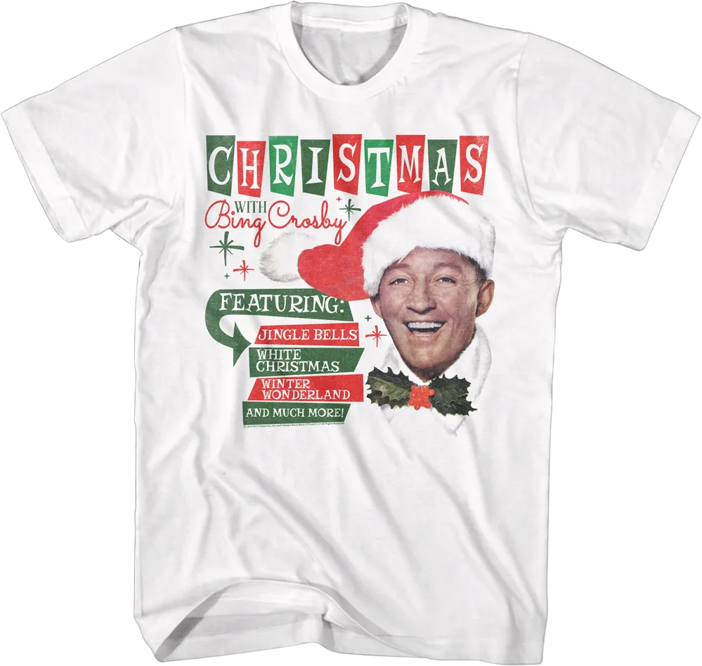 Christmas With Bing Crosby T-Shirt product image 1