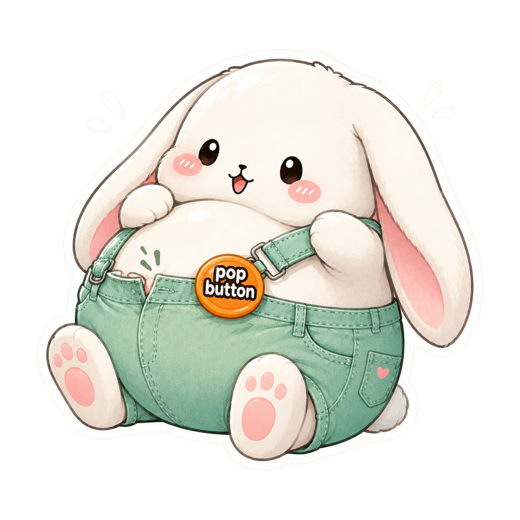 Chubby Bunny Button product image 3