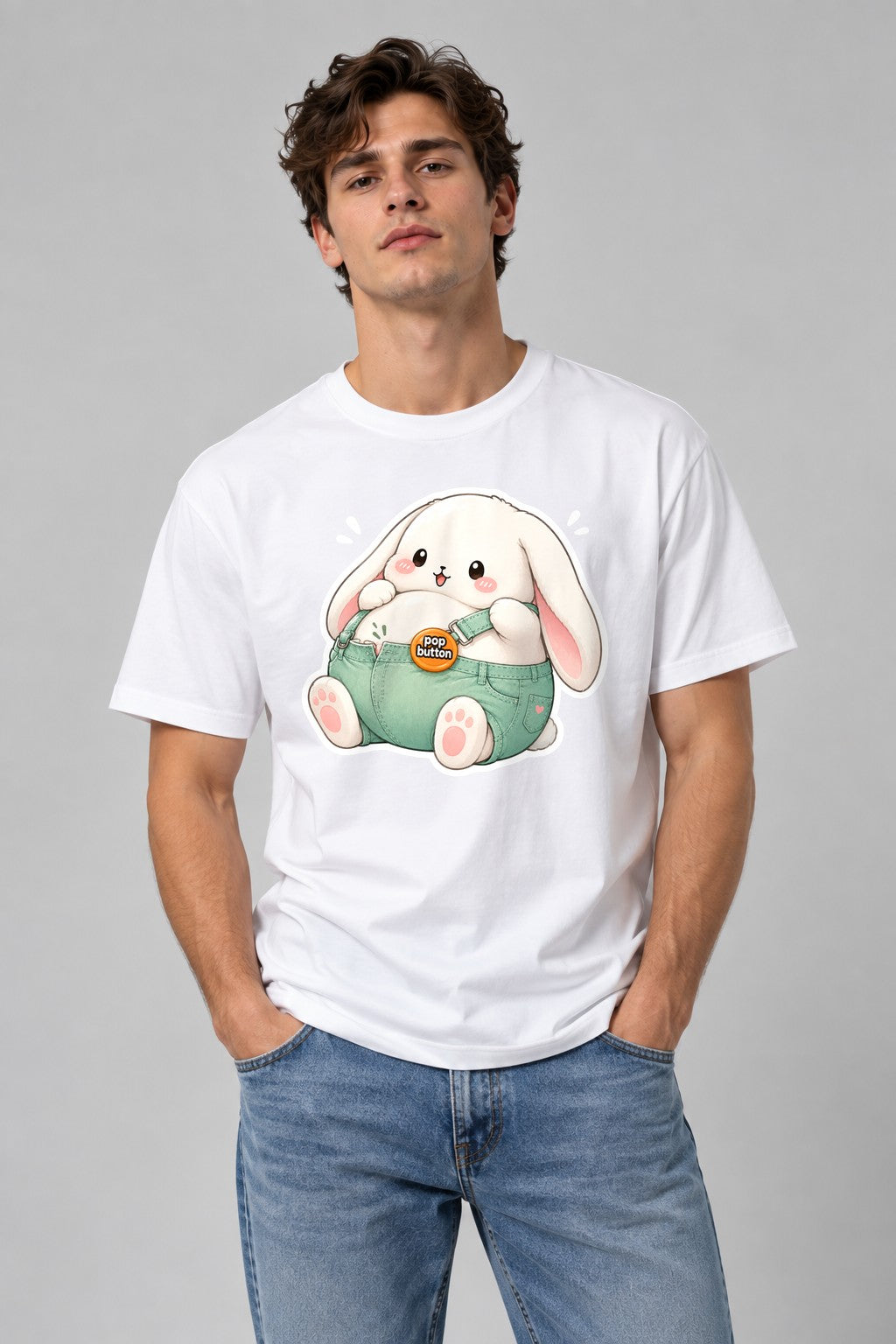 Chubby Bunny Button product image 1