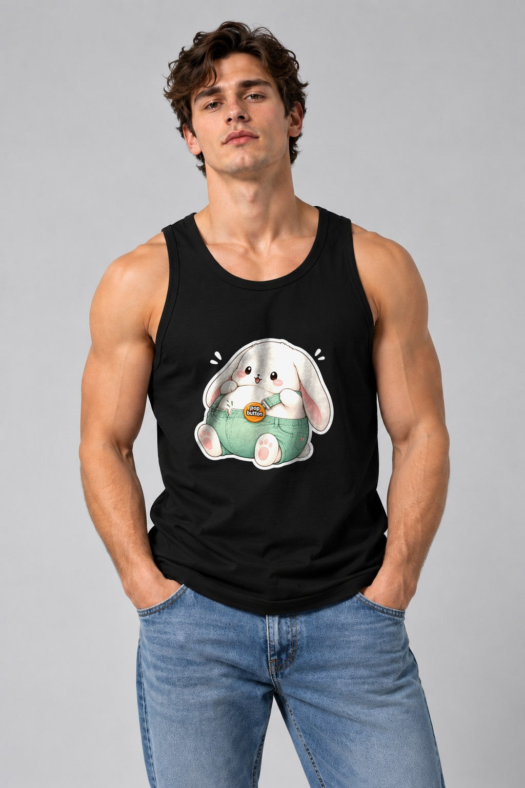 Chubby Bunny Button