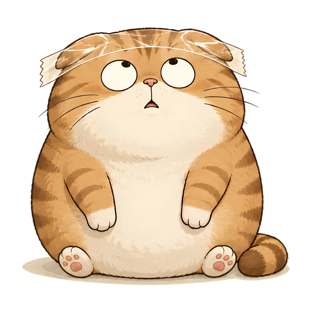 Chubby Tabby Cat product image 3