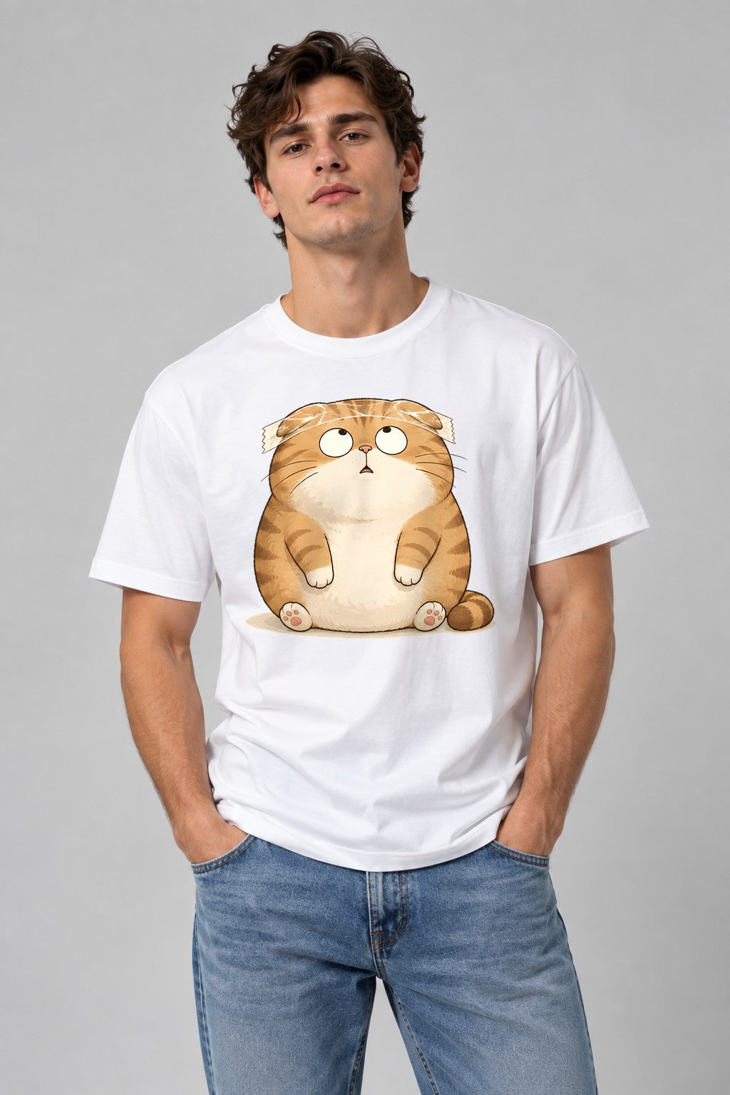 Chubby Tabby Cat product image 1