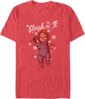 Chucky Sleigh'n It Child's Play T-Shirt product image 1