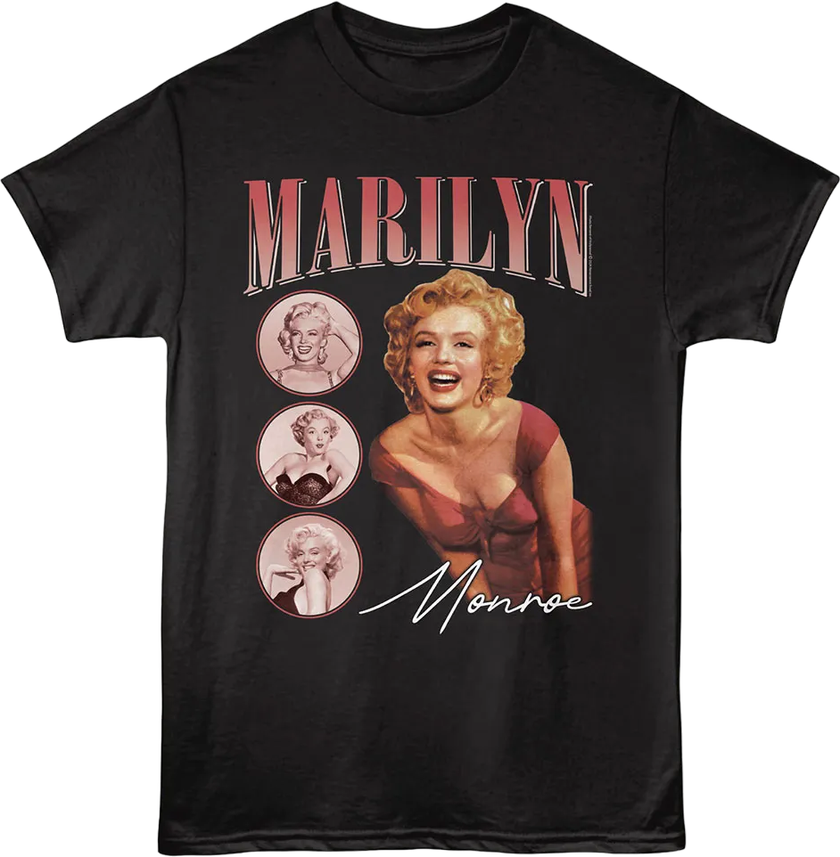 Circles Collage Marilyn Monroe T-Shirt product image 1