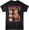 Circles Collage Marilyn Monroe T-Shirt product image 1