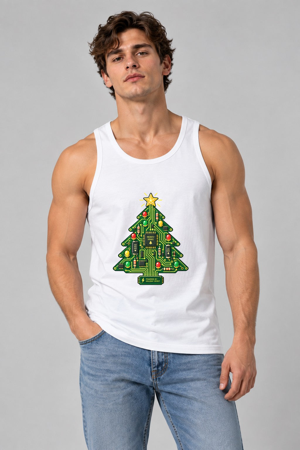 Circuit Board Christmas Tree