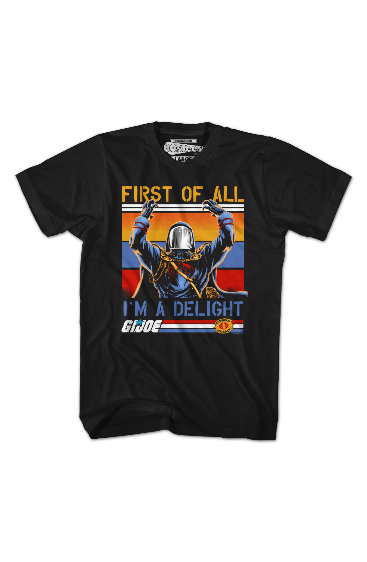 Cobra Commander I'm A Delight GI Joe T-Shirt product image 2