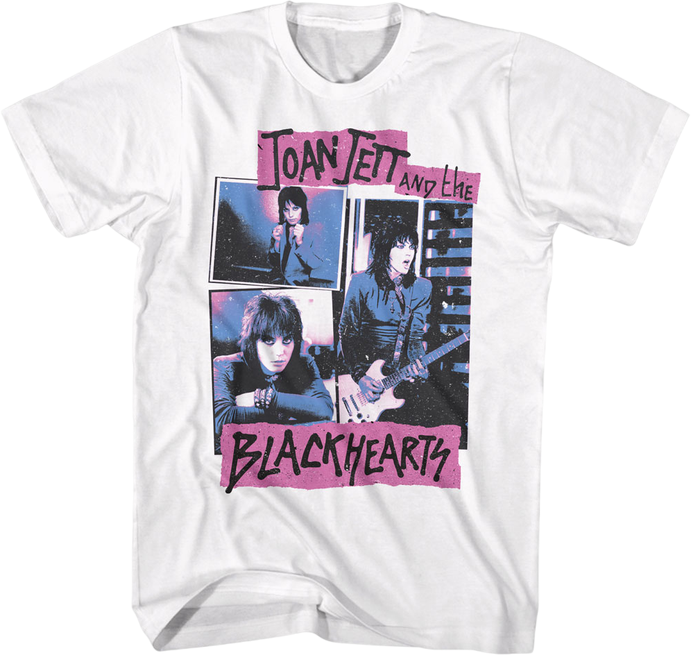 Collage Joan Jett And The Blackhearts T-Shirt product image 1