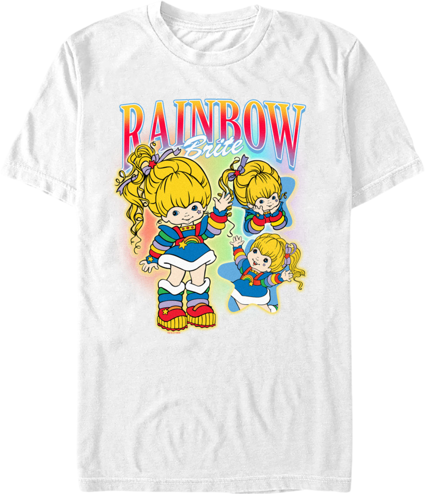 Colorful Collage Rainbow Brite T-Shirt product image 1
