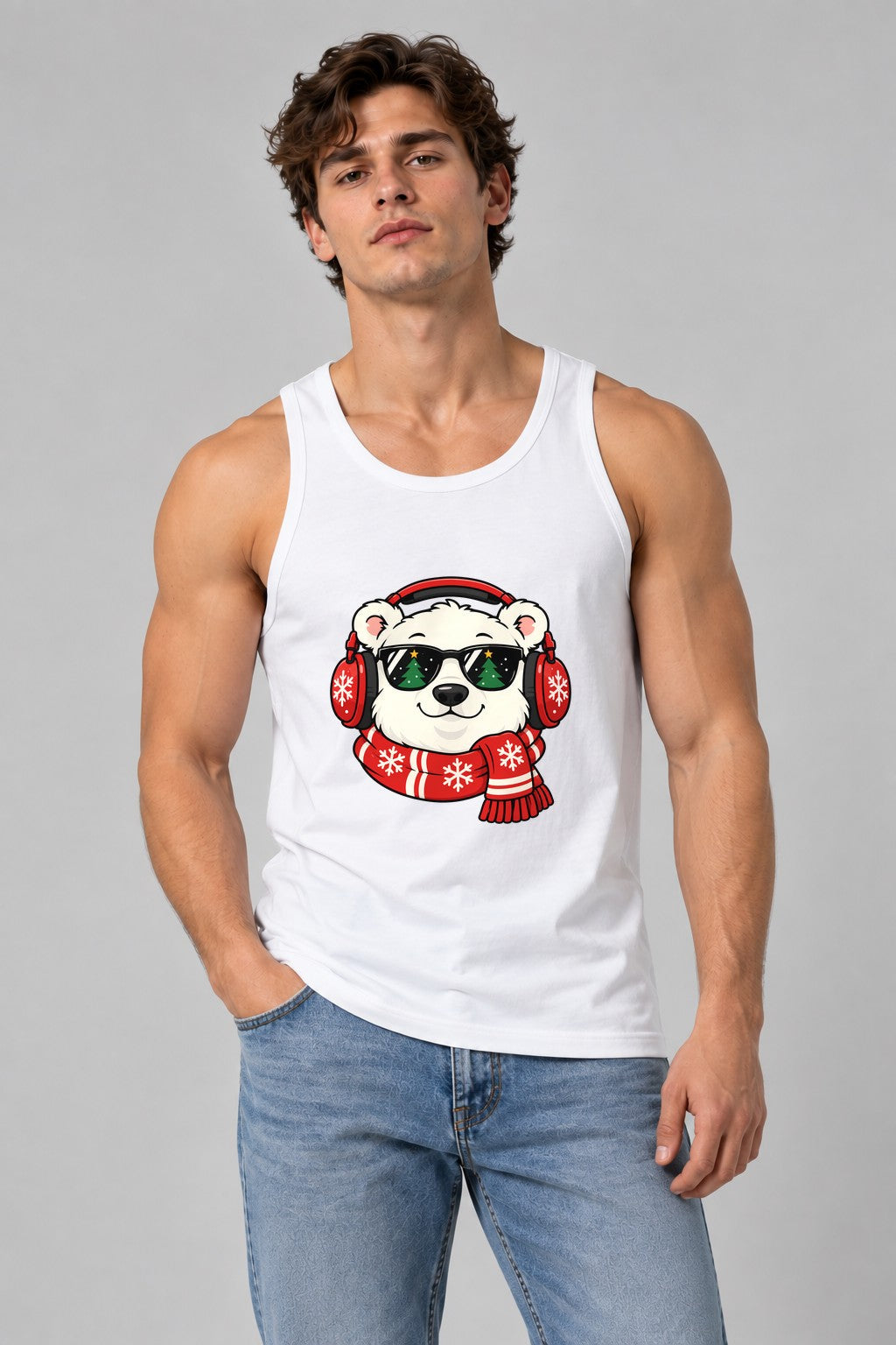 Cool Polar Bear Christmas