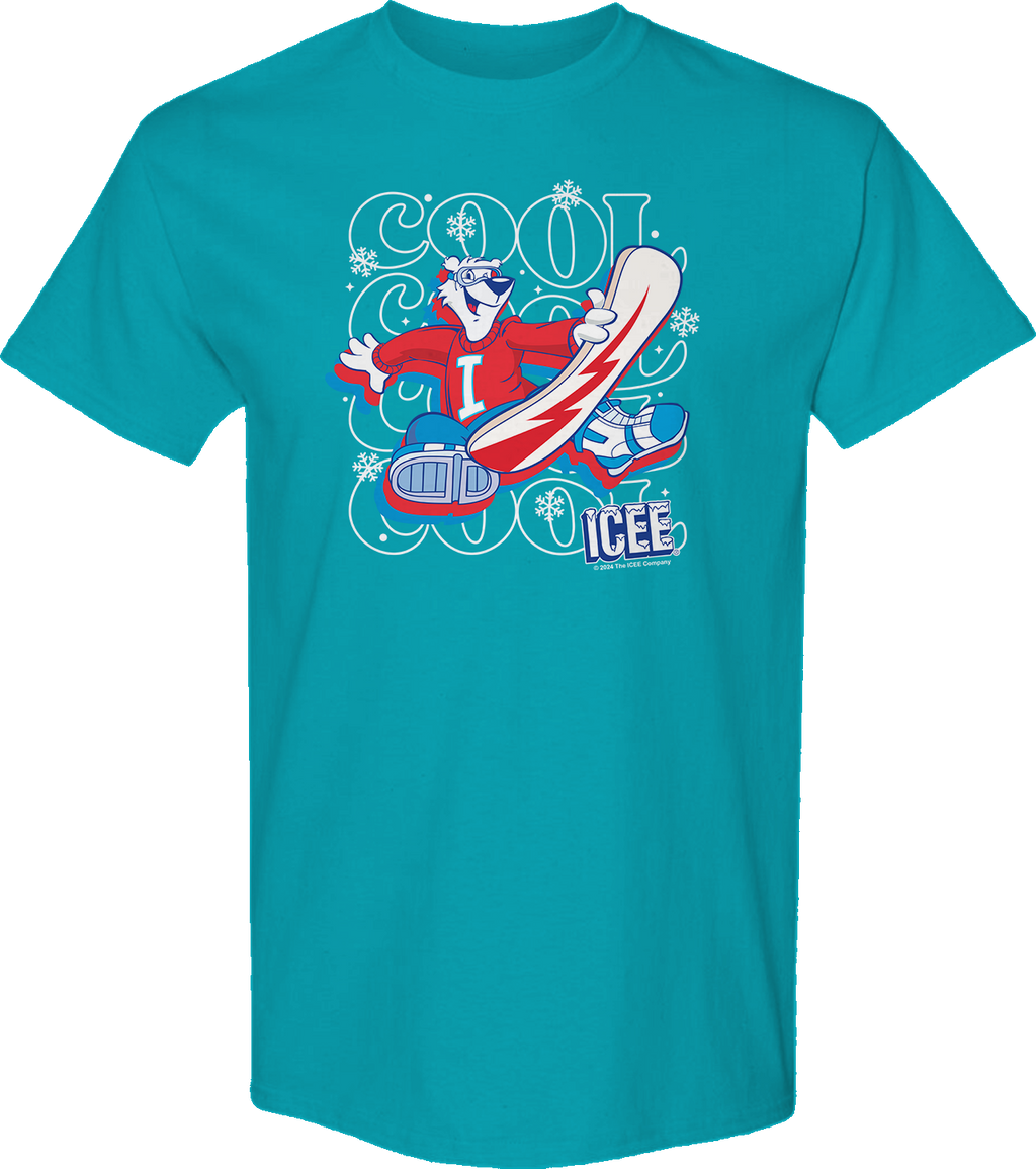 Cool Snowboard ICEE T-Shirt product image 1