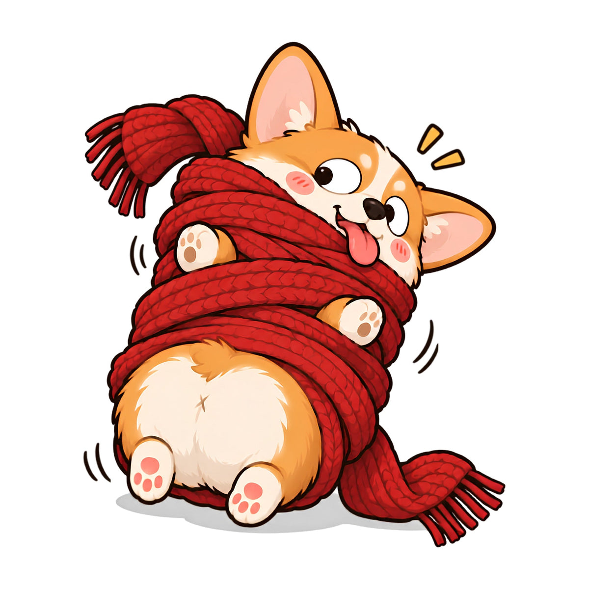 Corgi Scarf Snuggle product image 3