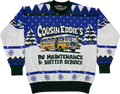 Cousin Eddie's RV Maintenance Christmas Vacation Knitted Sweater