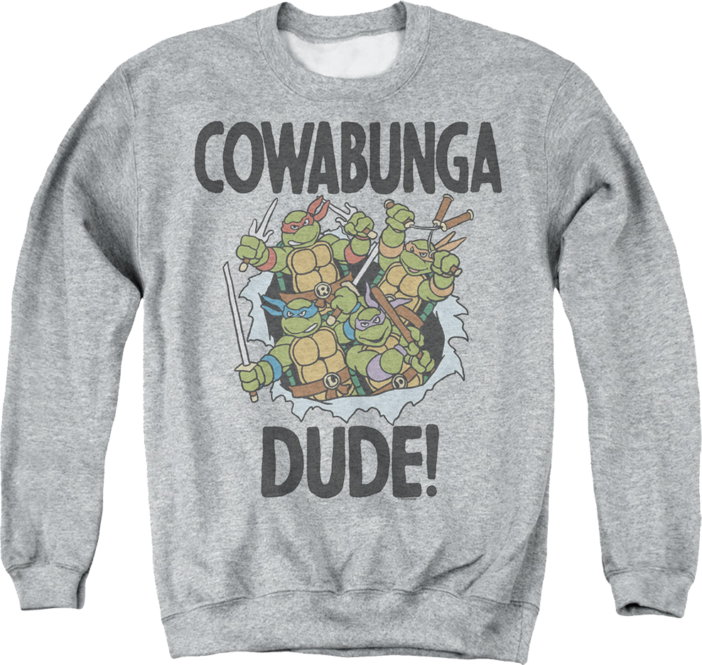 Cowabunga Dude Teenage Mutant Ninja Turtles Sweatshirt product image 1