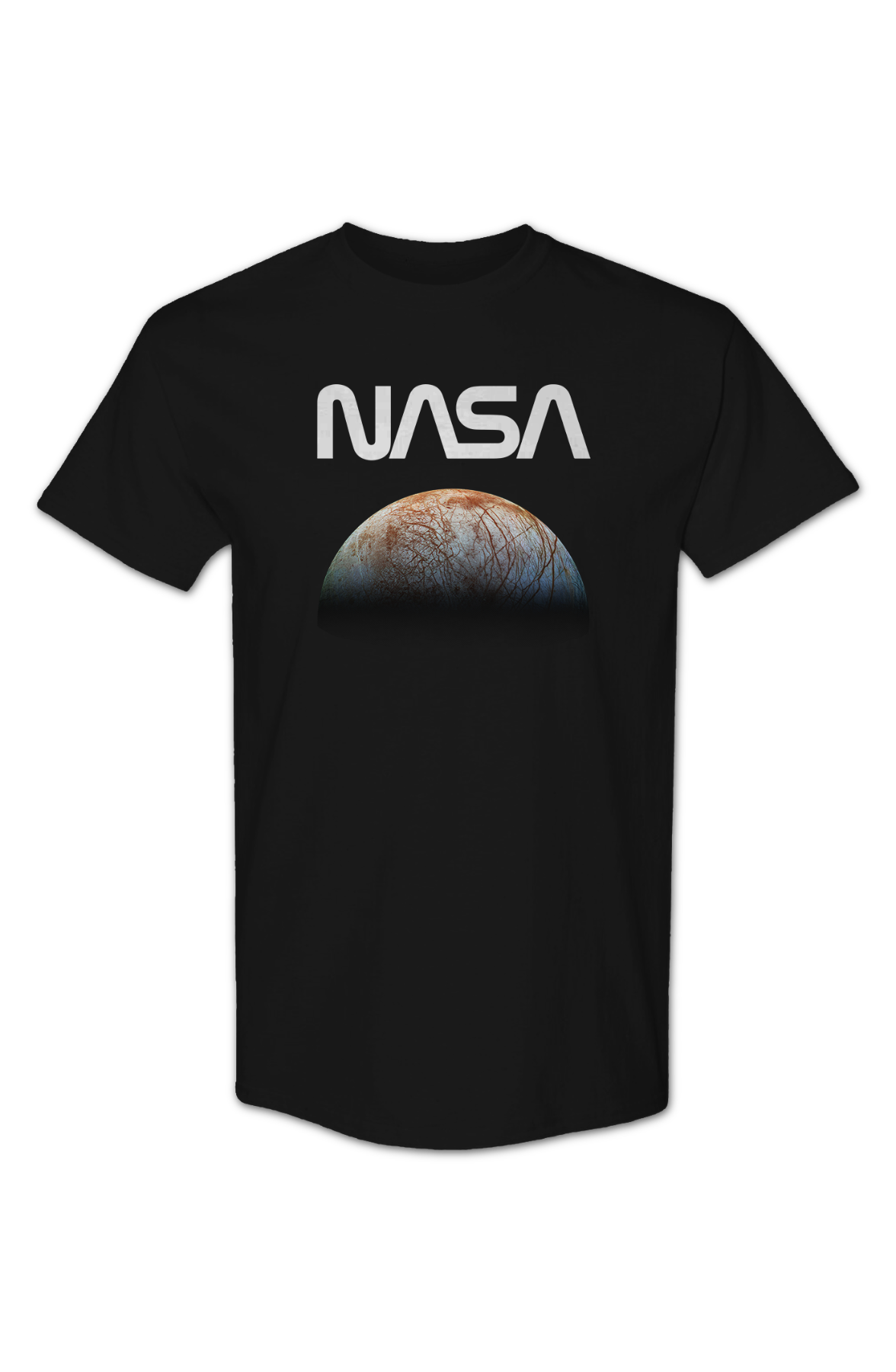 Crescent Phase NASA T-Shirt product image 2