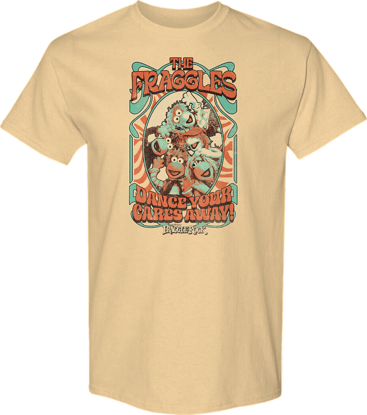 Dance Your Cares Away Poster Fraggle Rock T-Shirt