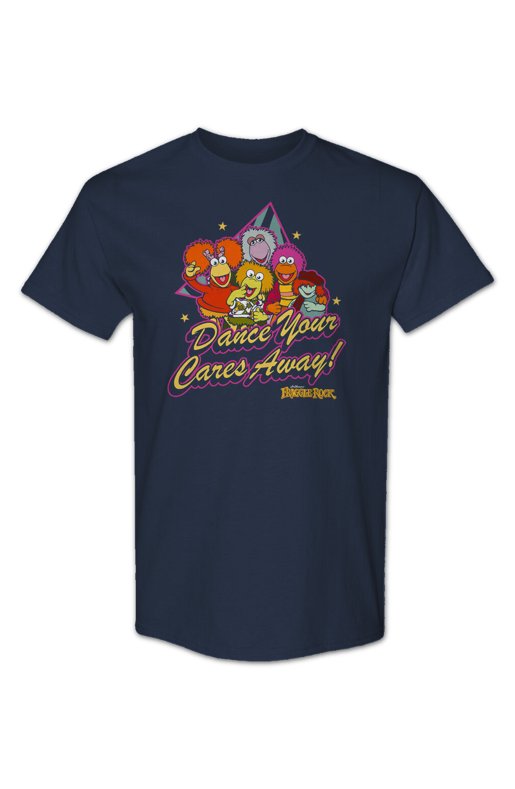 Dance Your Cares Away Triangle Fraggle Rock T-Shirt product image 2