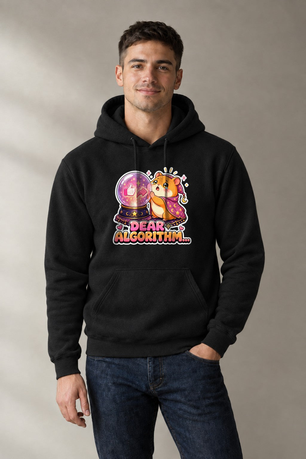 Dear Algorithm - Cute Sad Hamster Fo product image 2