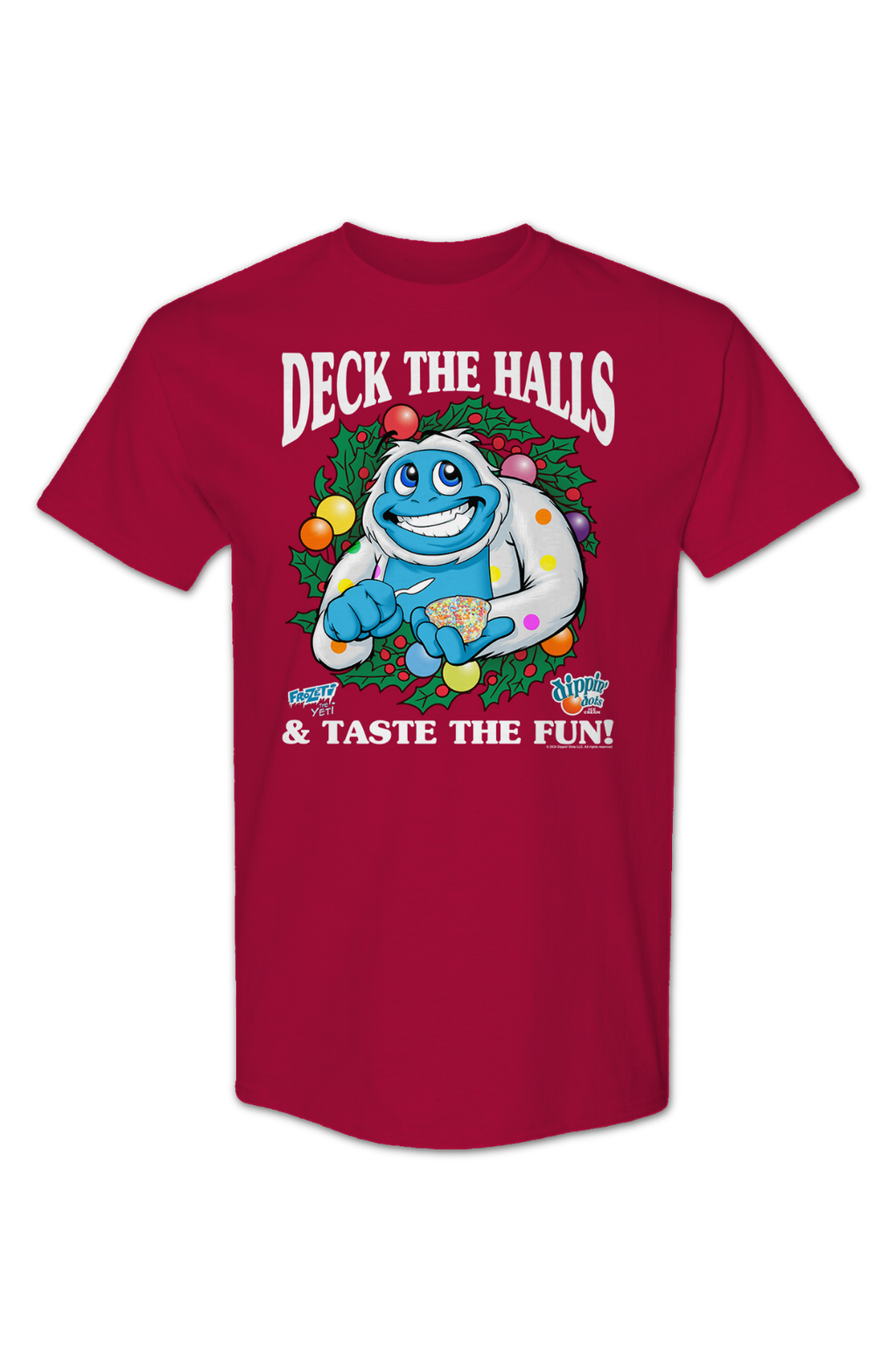 Deck The Halls & Taste Fun Dippin' Dots T-Shirt product image 2