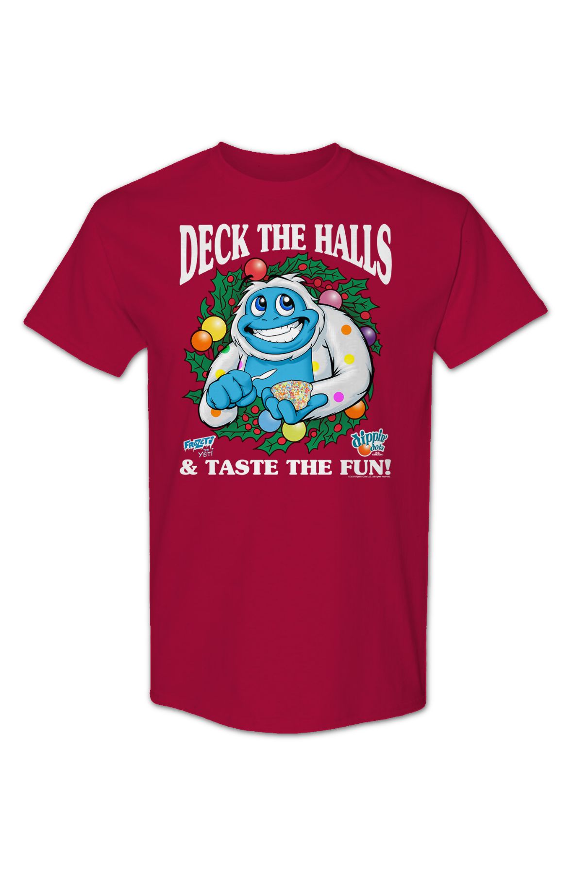 Deck The Halls & Taste Fun Dippin' Dots T-Shirt product image 2