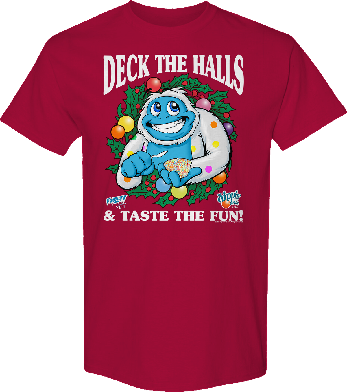 Deck The Halls & Taste Fun Dippin' Dots T-Shirt product image 1