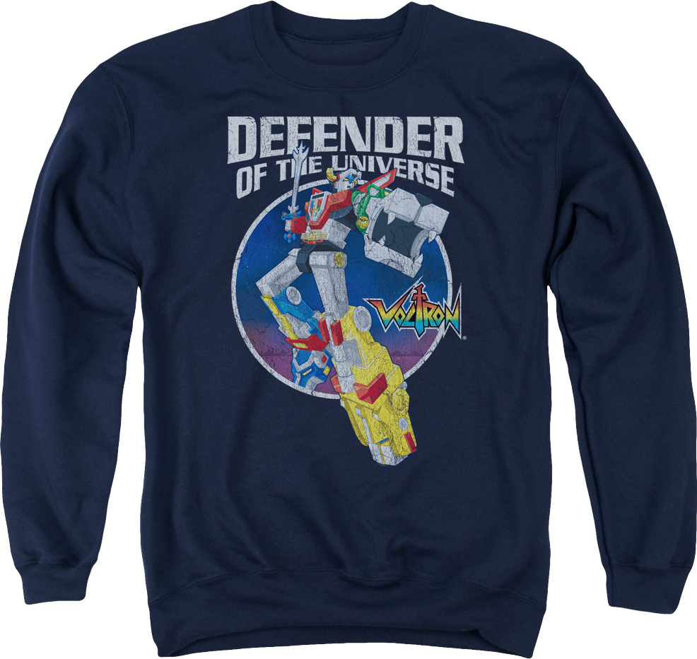Defender of the Universe Voltron Sweatshirt product image 1