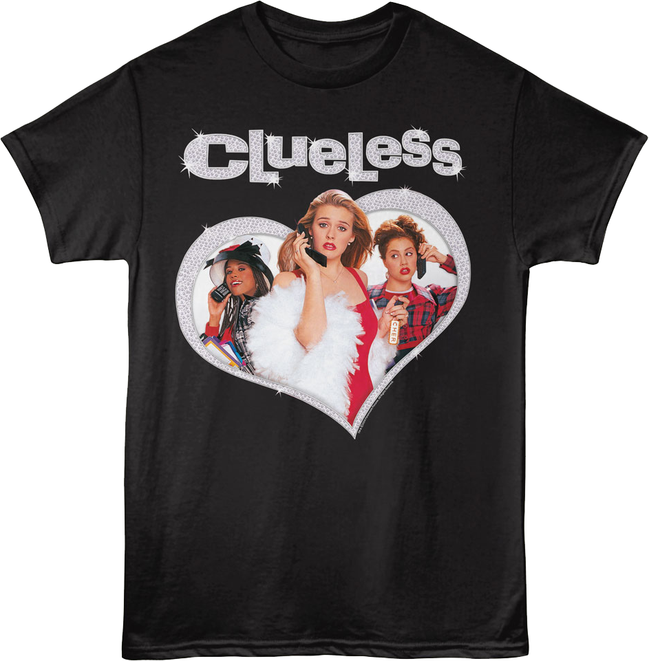 Diamond Heart Clueless T-Shirt product image 1