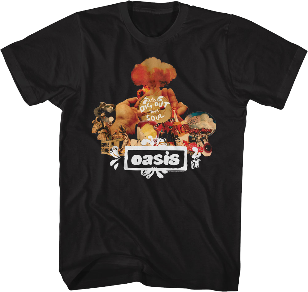 Dig Out Your Soul Oasis T-Shirt product image 1