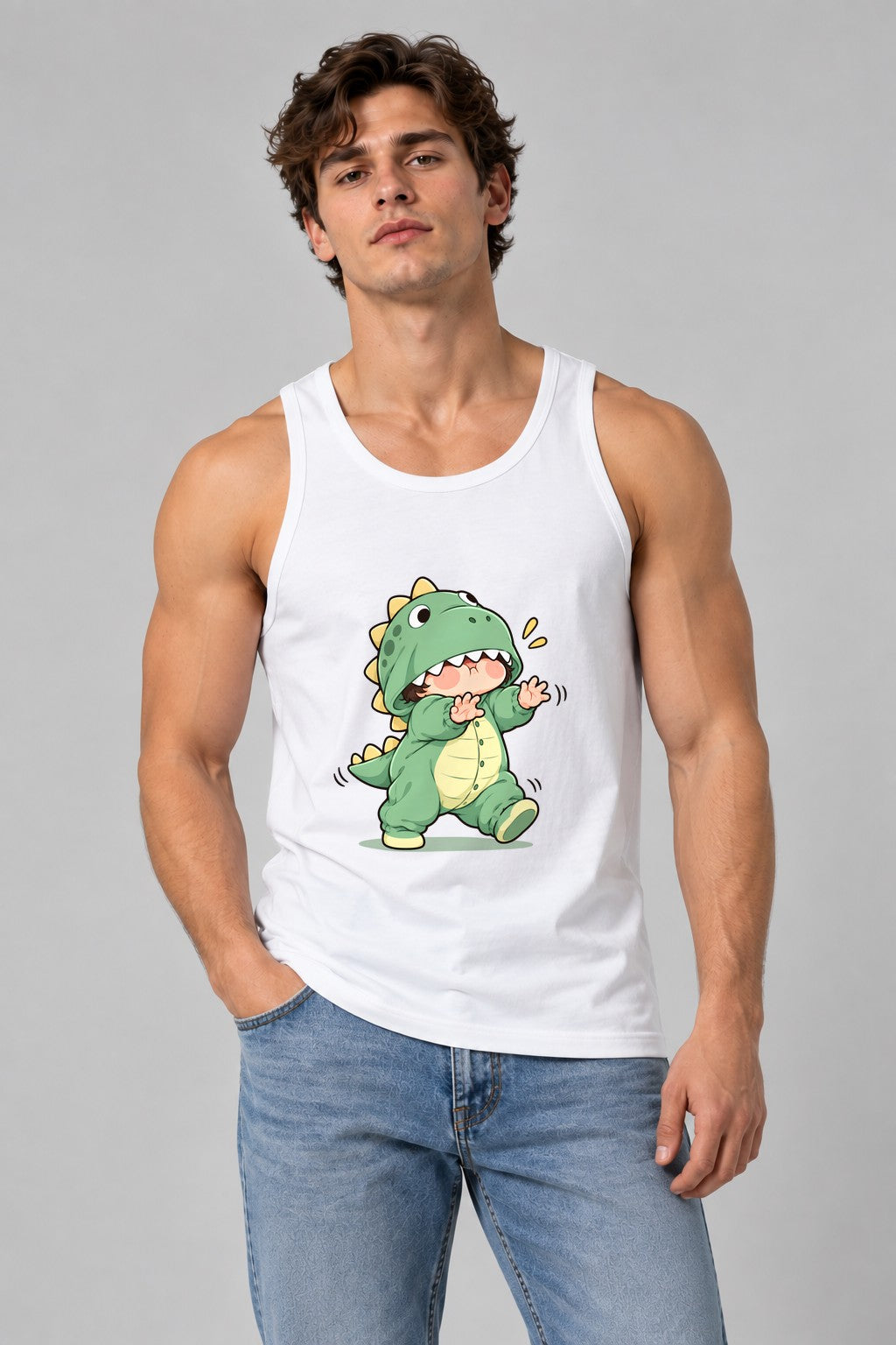 Dinosaur Onesie Kid