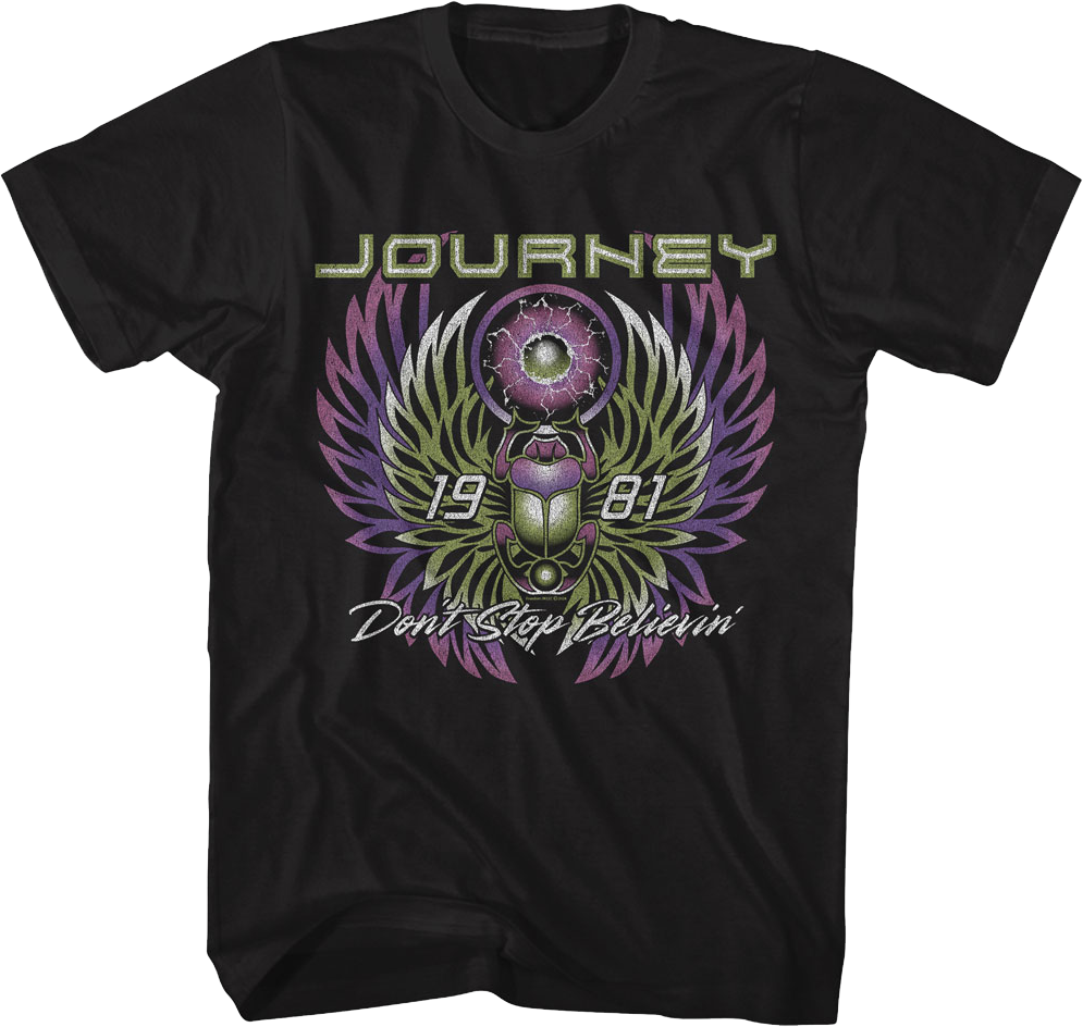 Don't Stop Believin' 1981 Journey T-Shirt product image 1