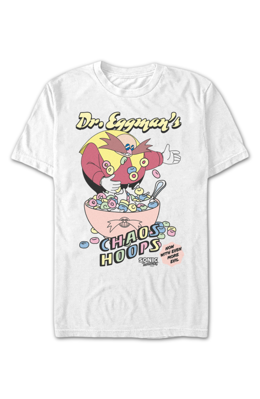 Dr. Eggman's Chaos Hoops Sonic The Hedgehog T-Shirt product image 2